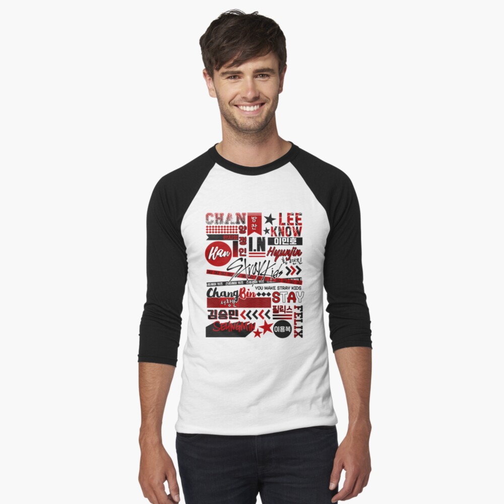 Item preview, Baseball ¾ Sleeve T-Shirt designed and sold by lovely-day.
