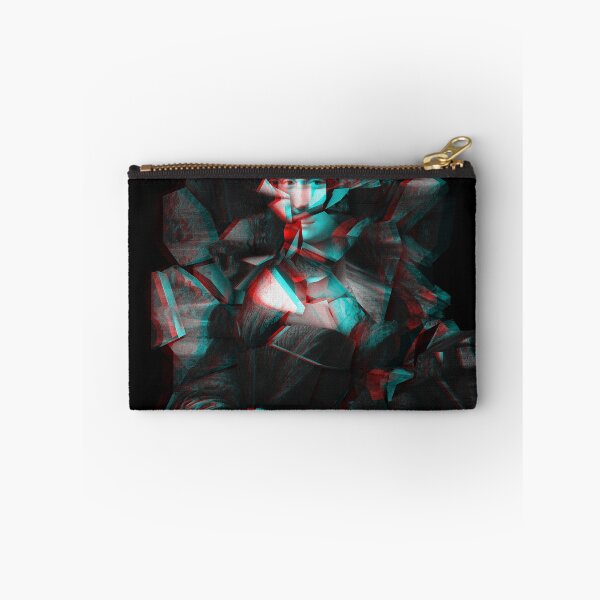 Item preview, Mona Lisa Shattered 3D Stereoscopic (Black/White/Red/Cyan) designed and sold by hyproinc.