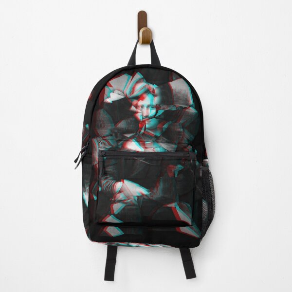 Item preview, Mona Lisa Shattered 3D Stereoscopic (Black/White/Red/Cyan) designed and sold by hyproinc.