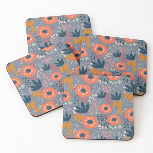 Item preview, Abstract floral pattern II designed and sold by AllPrintsAndArt.