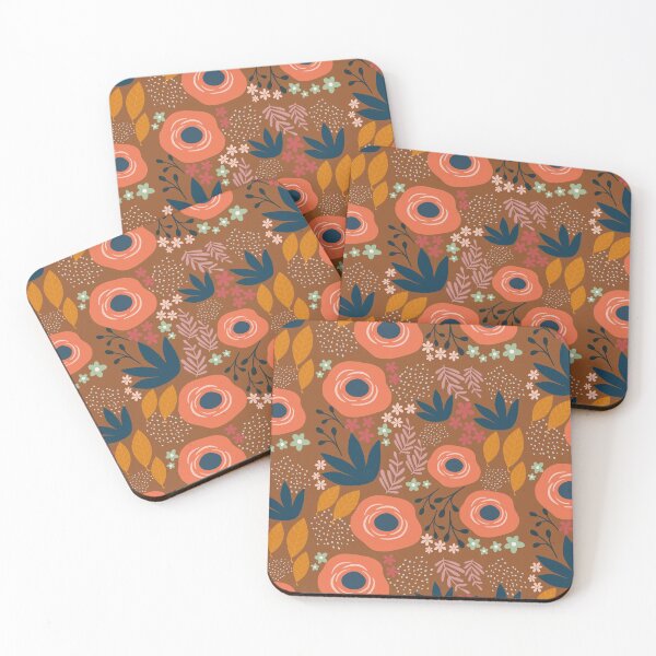 Item preview, Abstract floral pattern I designed and sold by AllPrintsAndArt.