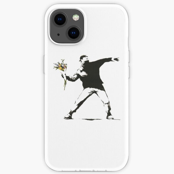banksy-11 iPhone Soft Case