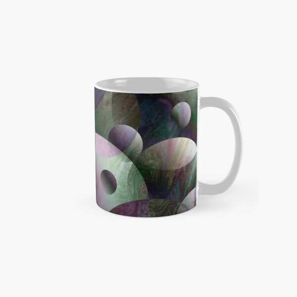 Orbs 3: round spheres abstract Classic Mug