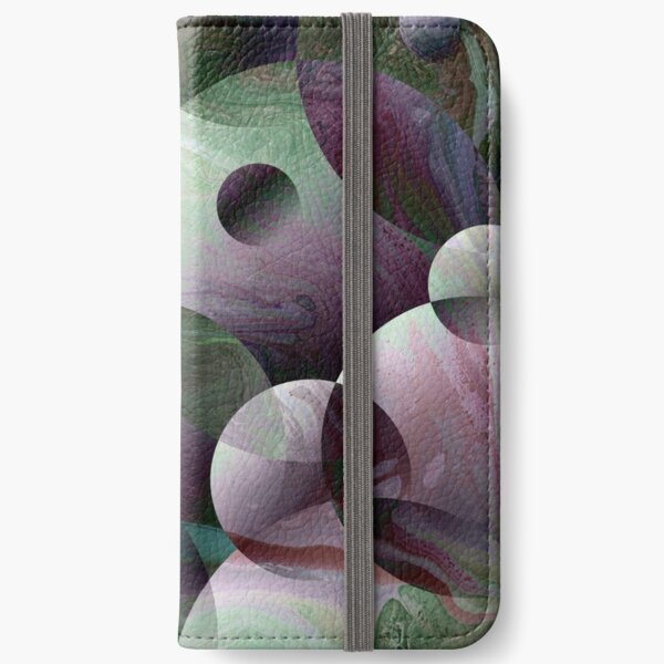 Orbs 3: round spheres abstract iPhone Wallet