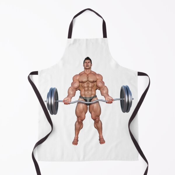 Item preview, Bodybuilder lifting weights designed and sold by 3D-Warrior.