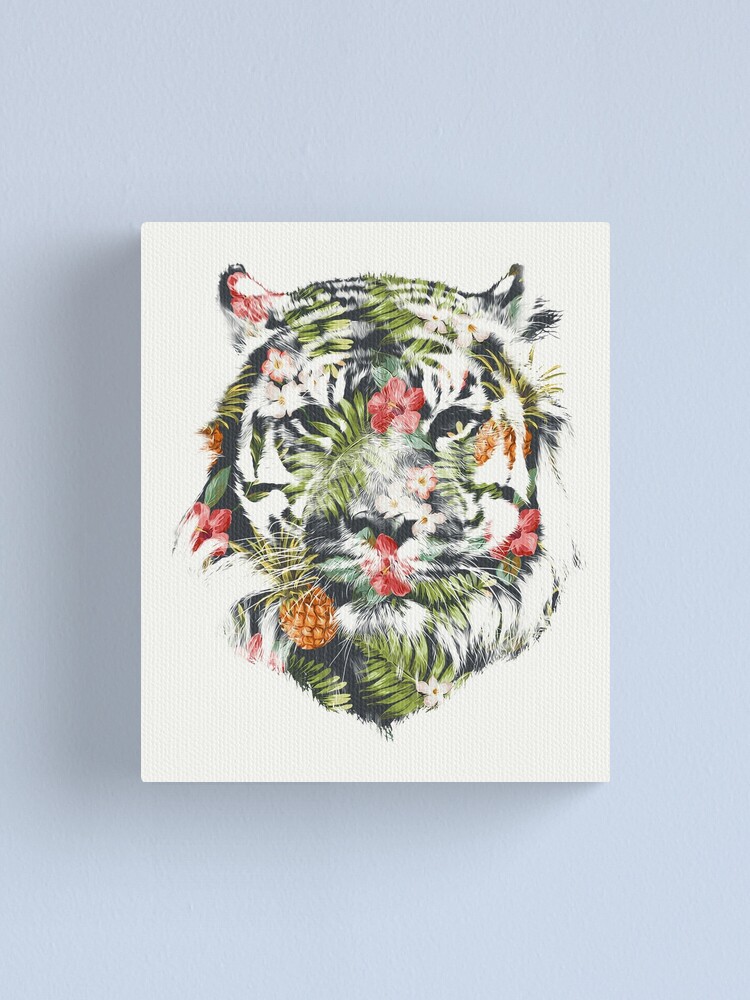 Alternate view of Tropical Tiger Canvas Print