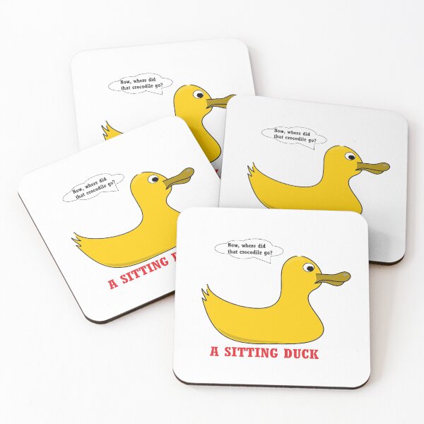 Item preview, A sitting duck designed and sold by PillowPuns.