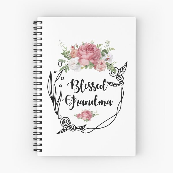 Item preview, Blessed Grandma T-Shirt with floral, heart Mother's Day Gift T-Shirt designed and sold by Simeon	 Dorelus.