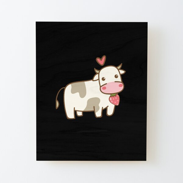 Strawberry Cow Wall Art for Sale