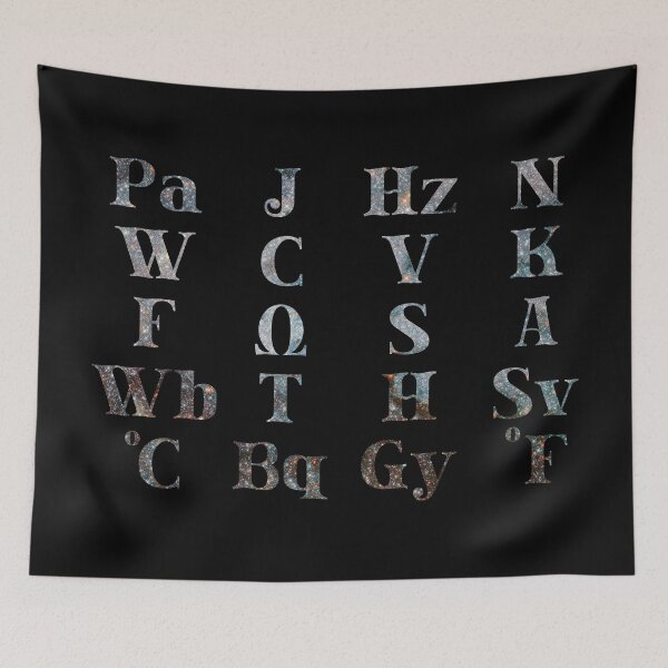Item preview, SI units of measurement designed and sold by MetaPhyStore.