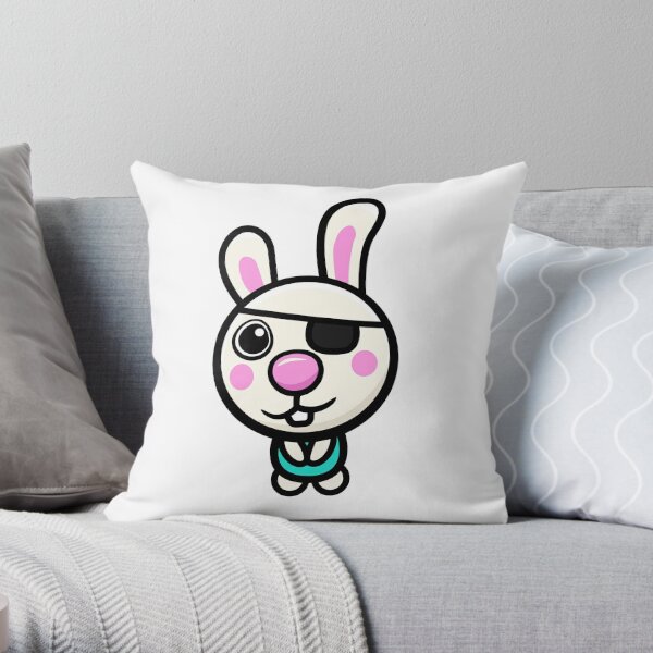 Roblox Bunny Pillows Cushions Redbubble - roblox bunny suit how to get free robux without paying