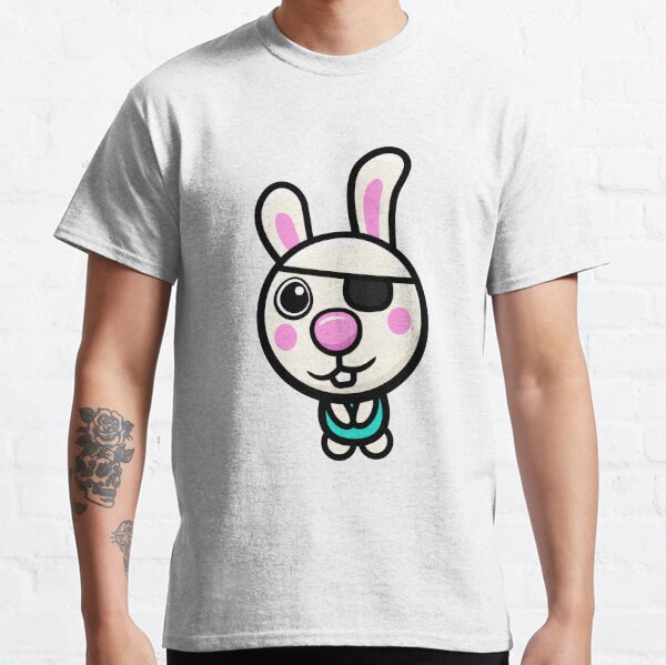 Roblox Bunny T Shirts Redbubble - cartoon rabbit roblox
