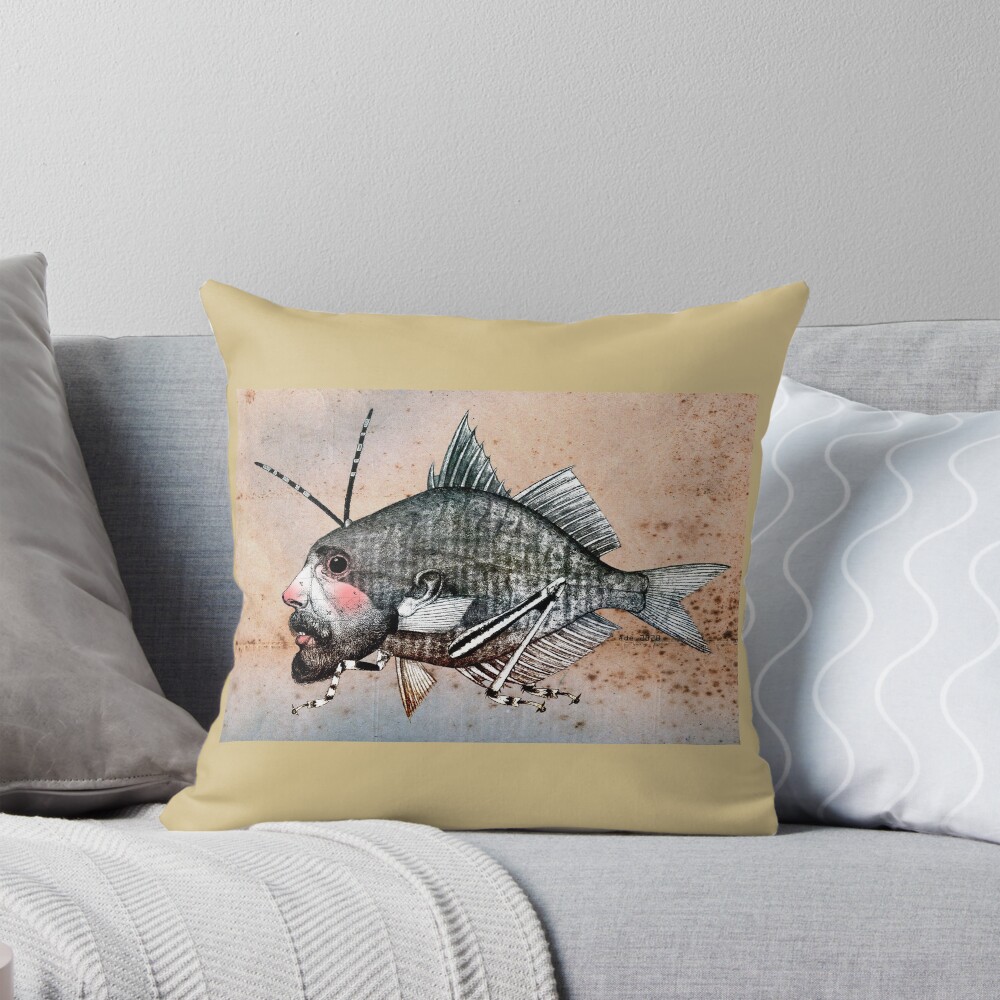 Item preview, Throw Pillow designed and sold by -ADE-.