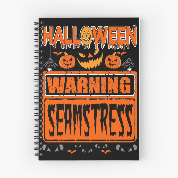 Item preview, Halloween Warning Seamstress designed and sold by Charles Brian.