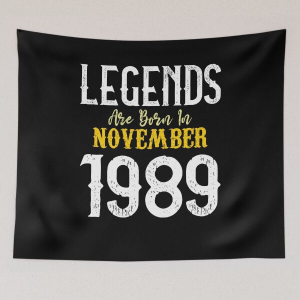 Item preview, Legends Are Born In November 1989 designed and sold by Nour El Islam Djemai.
