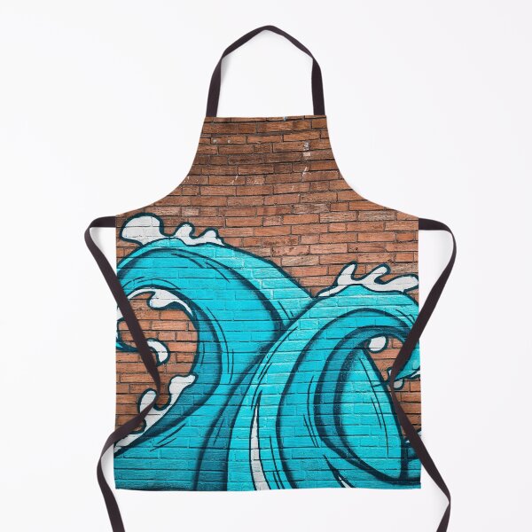 Item preview, Waves street art designed and sold by dineshv.