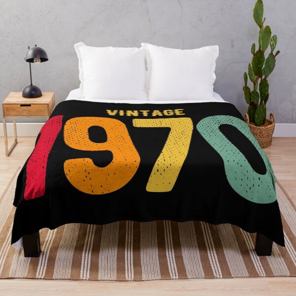 Item preview, Retro Vintage 1970 birthday design designed and sold by PlusAdore.