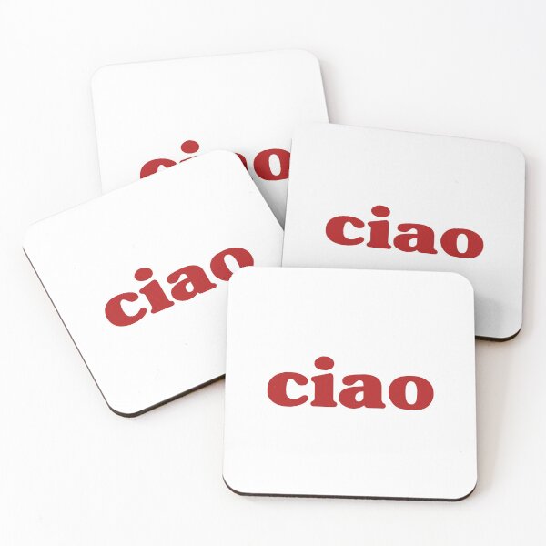Item preview, Ciao Italian Hello Goodbye Italy designed and sold by owliedesign.