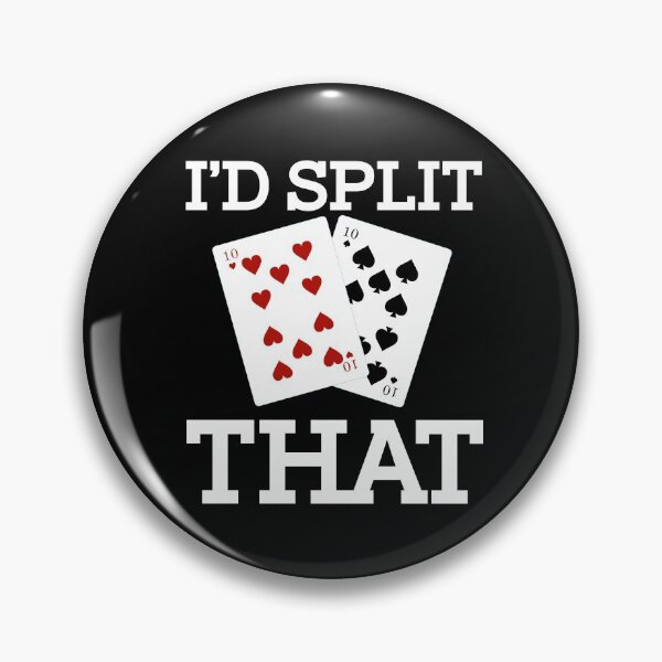 Item preview, Funny I'd Split That Two Tens Blackjack Cards Gambling Gear designed and sold by DynamicDesign.