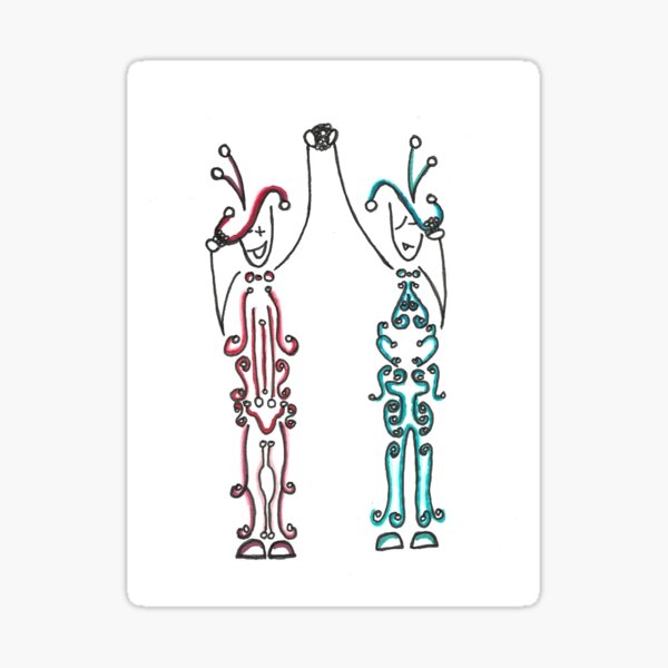 They Are Two Sticker