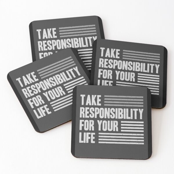 Item preview, Take responsibility  for  your  life in black and white  designed and sold by Moussa  Sussi.