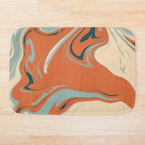 Abstract Bath Mat