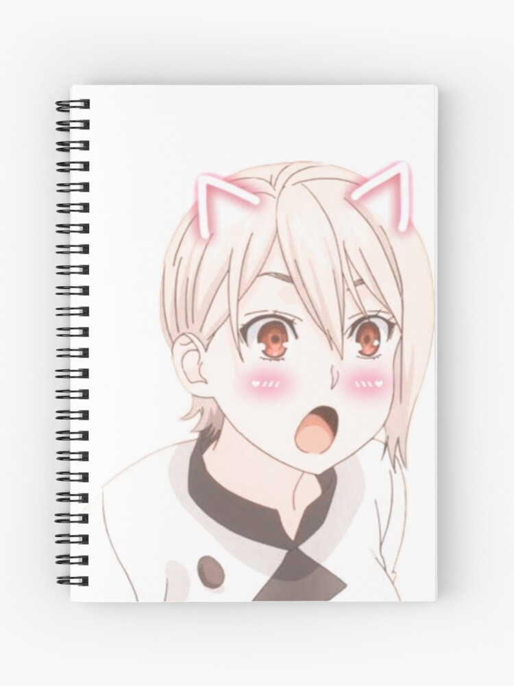 Yukihira Soma Hardcover Journal for Sale by gainzgear