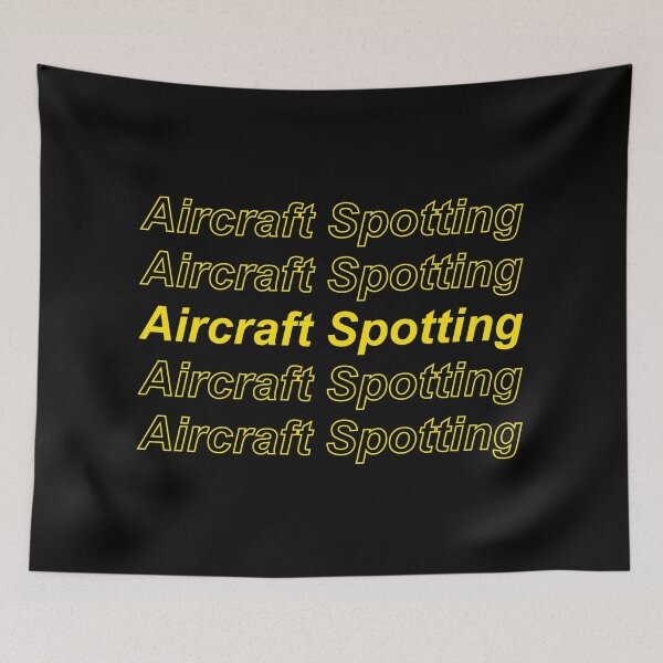 Item preview, Aircraft spotting repeated text designed and sold by KRISTAHR.