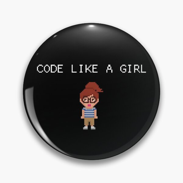Item preview, Code like a girl designed and sold by purumArt.