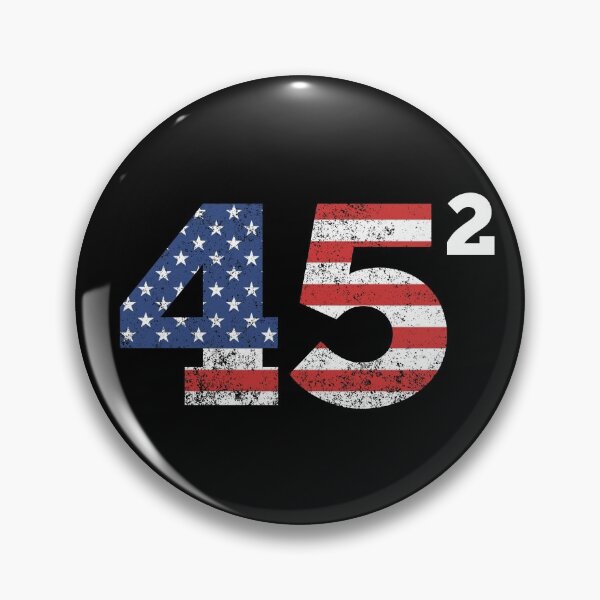 Item preview, Vintage Distressed 45 Squared Re-elect President Trump 2020 Gear designed and sold by DynamicDesign.