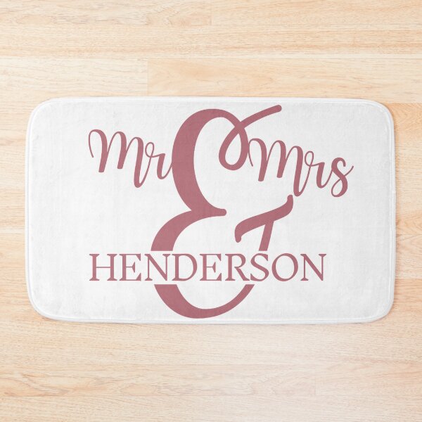 Item preview, Mr & MRS HENDERSON | Gift ideas designed and sold by yourscotborders.