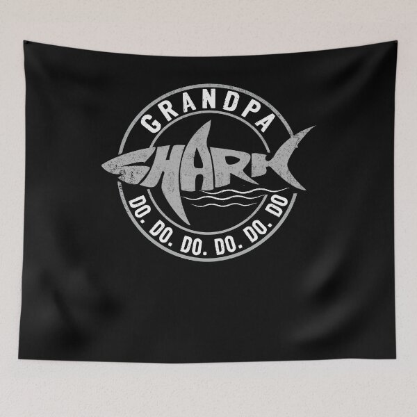 Item preview, Funny Grandpa Shark Gifts  Doo Doo Doo, Funny Family Matching  designed and sold by Simeon	 Dorelus.