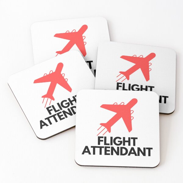 Item preview, Flight Attendant (Cabin Crew) - With Airplane Flying designed and sold by jetmike.