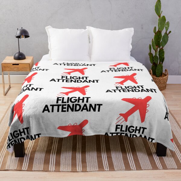 Item preview, Flight Attendant (Cabin Crew) - With Airplane Flying designed and sold by jetmike.