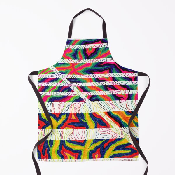 Item preview, Colored Geo Line Doodle designed and sold by Courtney Wartner.