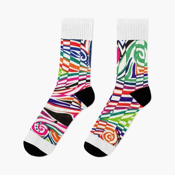 Item preview, Trippy Colored Swirls Doodle designed and sold by Courtney Wartner.