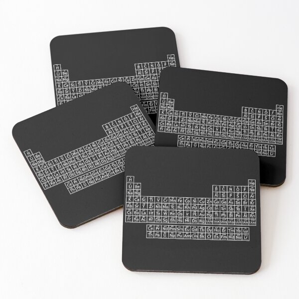 Item preview, Periodic Table of Elements (invert) designed and sold by adiosmillet.