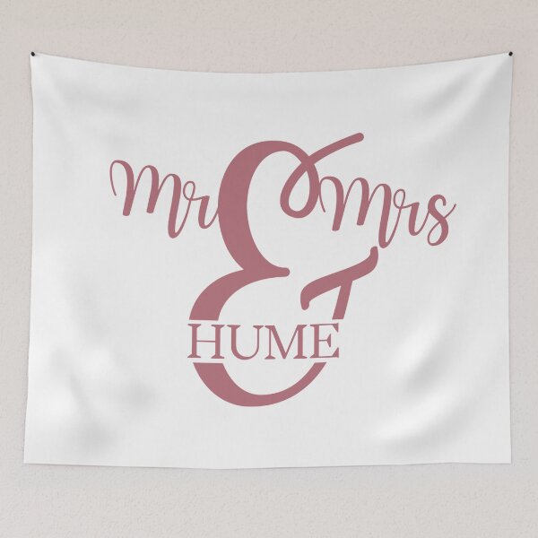 Item preview, Mr & MRS HUME | Gift ideas designed and sold by yourscotborders.