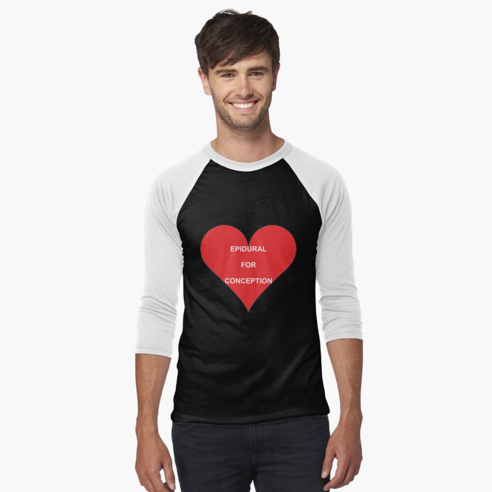 Item preview, Baseball ¾ Sleeve T-Shirt designed and sold by JeanJohnJohn.