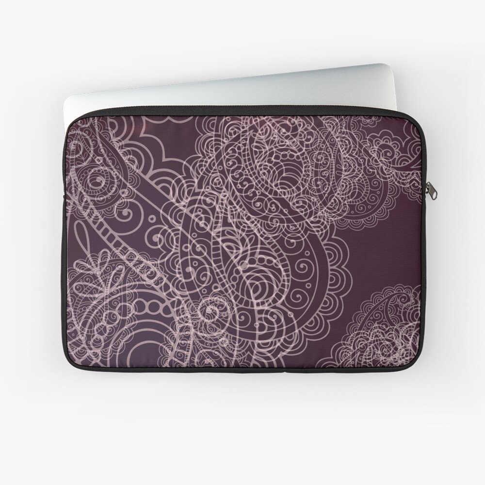 Classic dark purple Laptop Sleeve