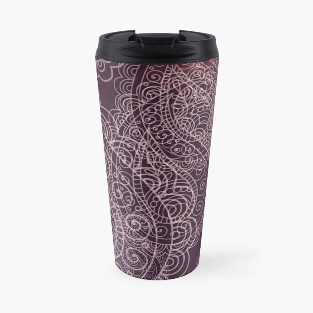 Classic dark purple Travel Mug