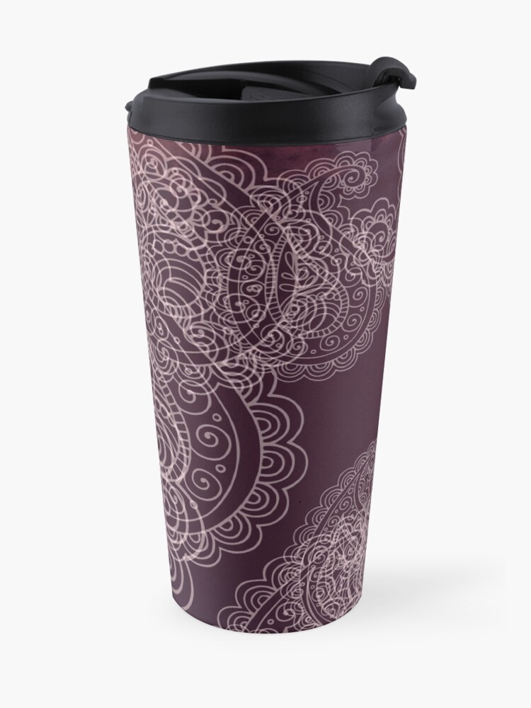Alternate view of Classic dark purple Travel Mug