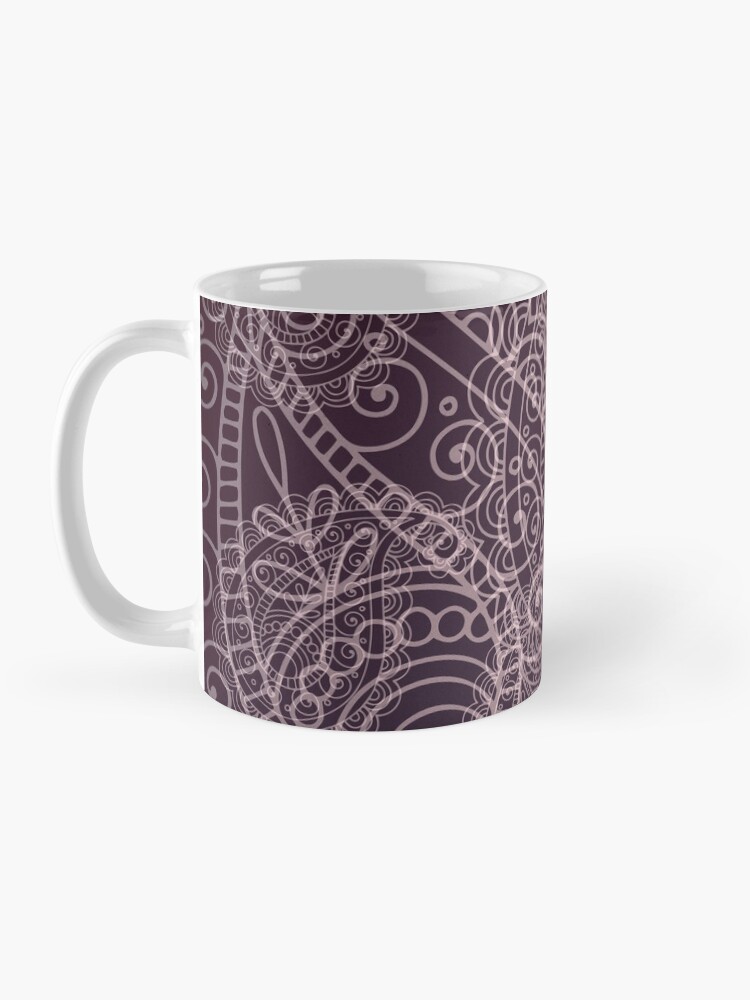 Alternate view of Classic dark purple Mug