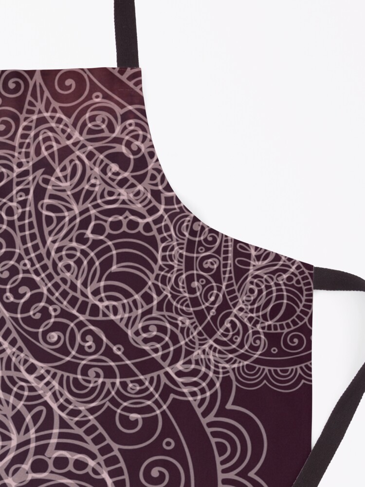 Alternate view of Classic dark purple Apron