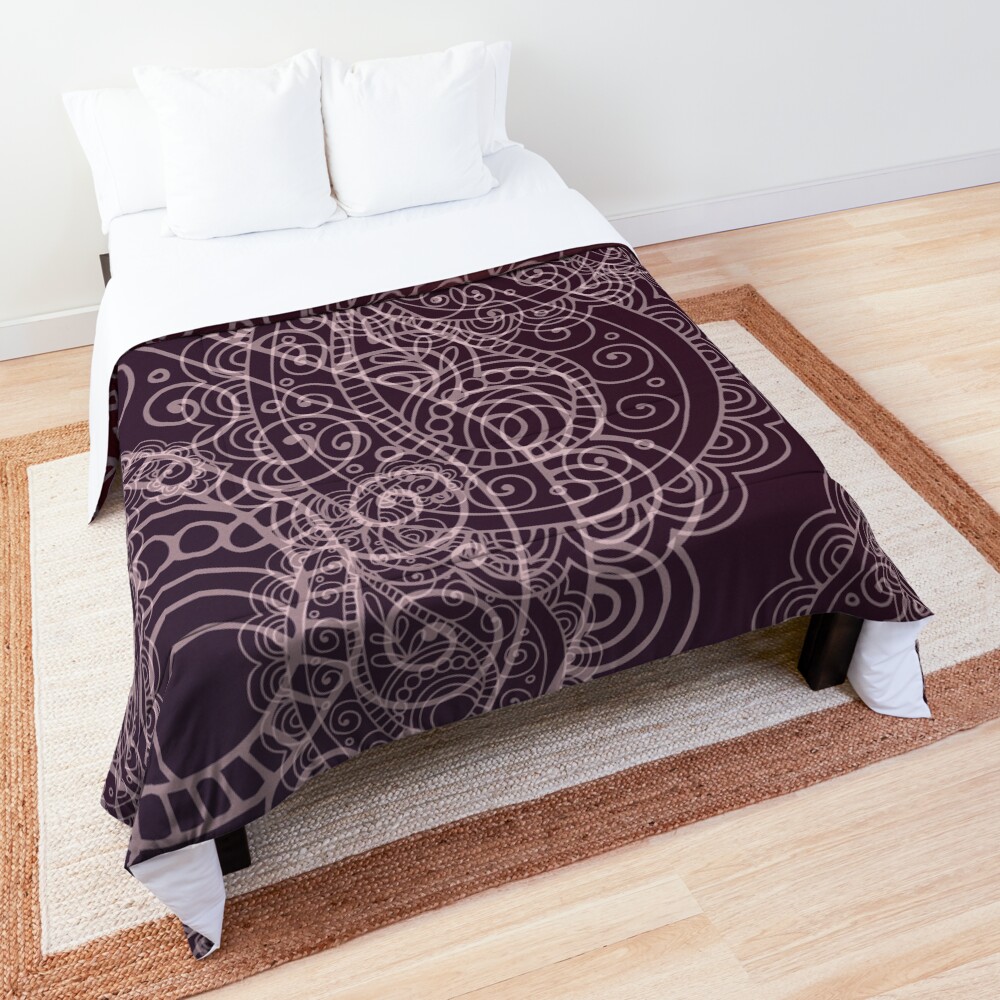 Classic dark purple Comforter