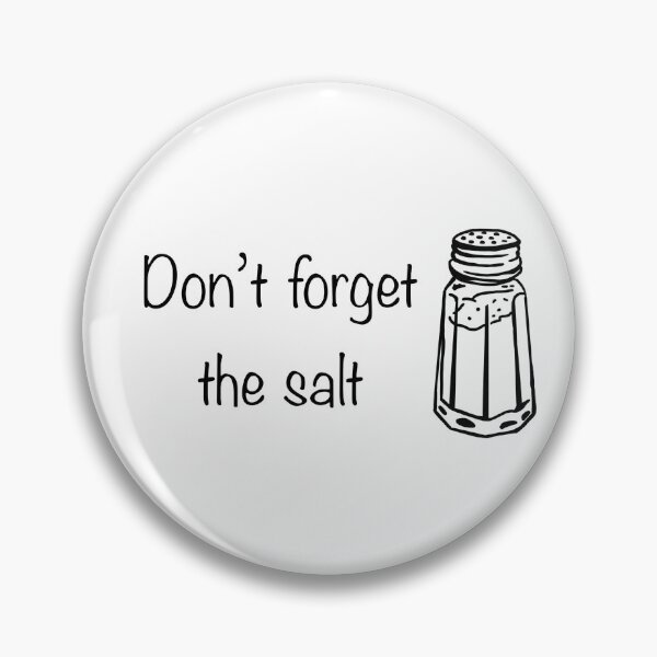 Item preview, Don't forget the salt designed and sold by ElfyshBooks.