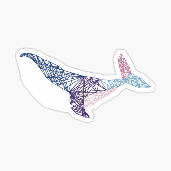Blue whale Sticker