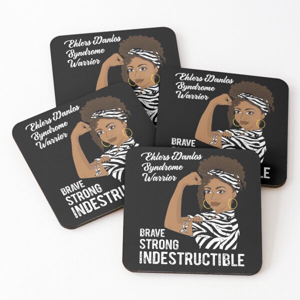 Item preview, Ehlers Danlos Syndrome Warrior Indestructible EDS Awareness designed and sold by ZNOVANNA.