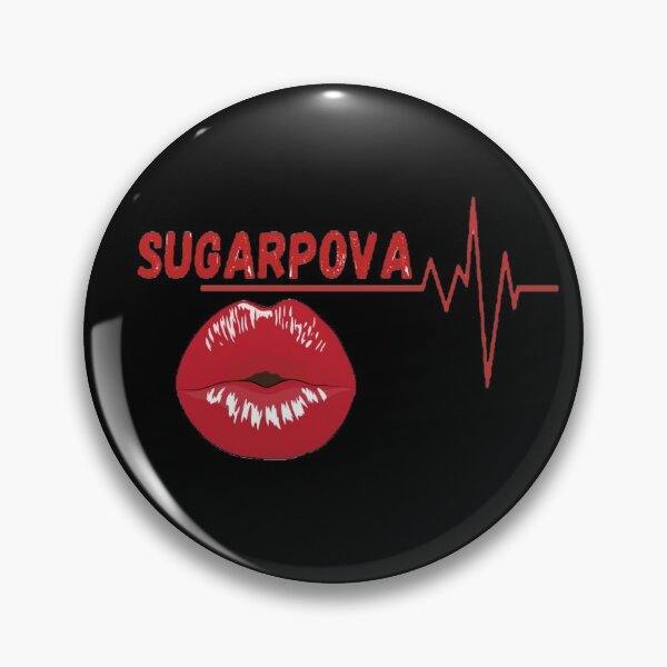 Item preview, SUGARPOVA Maria Sharapova Red lips designed and sold by Simi2020.