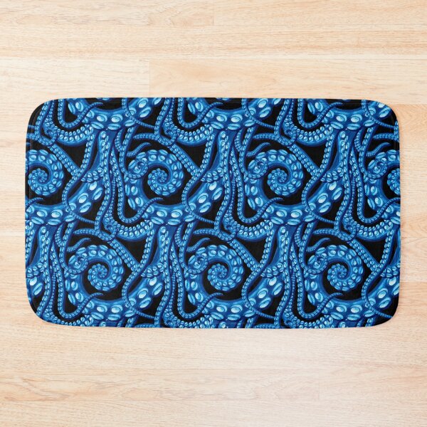 Item preview, Kraken in blue designed and sold by illustratorg.